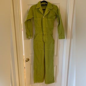 Big bud press gross green long sleeve jumpsuit XS